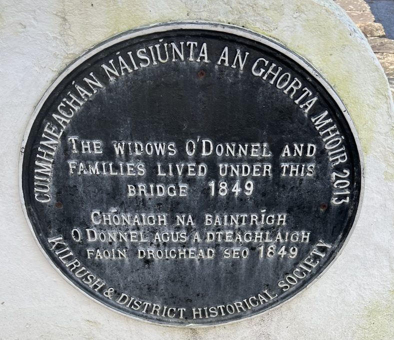History Plate at Doonbeg Bridge/Castle | Robert Brown