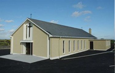The.new church , St Flannins, Garraun. | Curtesy of Kilkee Parish