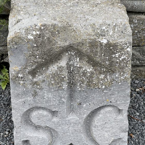 One of the four Granite Markers (Shannon Commission) at Querrin Pier | Robert Brown